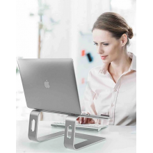 Подставка для ноутбуков и планшетов, HQ-Tech Stabletron MD-5 Aluminum Laptop Stand Silver для MacBook повышенная стойкость для ноутбуков до 17 дюймов ( цвет siilver) Подставка для ноутбуков и планшетов, HQ-Tech Stabletron MD-5 Aluminum Laptop Stand Silver для MacBook повышенная стойкость для ноутбуков до 17 дюймов ( цвет siilver)