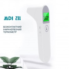 Сертифицированный бесконтактный термометр MDI 231 для взрослых и детей 4 в 1с официальной гарантией , инструкцией и батарейками (00000700S) Сертифицированный бесконтактный термометр MDI 231 для взрослых и детей 4 в 1с официальной гарантией , инструкцией и батарейками (00000700S)