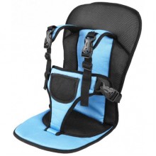 Детское портативное бескаркасное автокресло Multi Function Car Cushion Синий