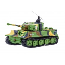 Танк мікро р/к 1:72 Tiger зі звуком (хакі зелений)