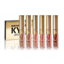 Набор жидких губных помад Kylie Birthday Edition Gold Микс цветов Набор жидких губных помад Kylie Birthday Edition Gold Микс цветов
