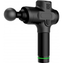 Портативный ручной массажер для тела Fascial Gun Мышечный Black