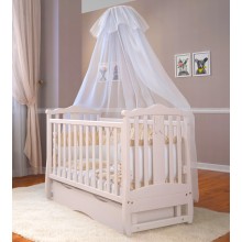 Детская кроватка Angelo Lux -8 Цвет слонова кость с маятниковым механизмом и выдвижным ящиком (2270) Детская кроватка Angelo Lux -8 Цвет слонова кость с маятниковым механизмом и выдвижным ящиком (2270)