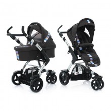 Детская коляска конструкция ABC Design 3 Tec Malibu Black ( 2 в 1 универсальная коляска + прогулочная коляска+ сумка для мамы (222111419) Детская коляска конструкция ABC Design 3 Tec Malibu Black ( 2 в 1 универсальная коляска + прогулочная коляска+ сумка для мамы (222111419)